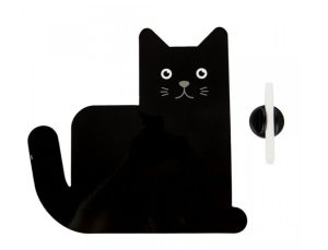 Magnetická ohybná tabuľa Meow v tvare mačky s fixkou.